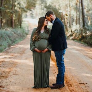 Baltic Born Dress (Venus Pleated Maxi Dress) - Sage